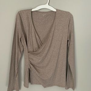 GARNETT HILL Long-sleeve Tee, size Medium